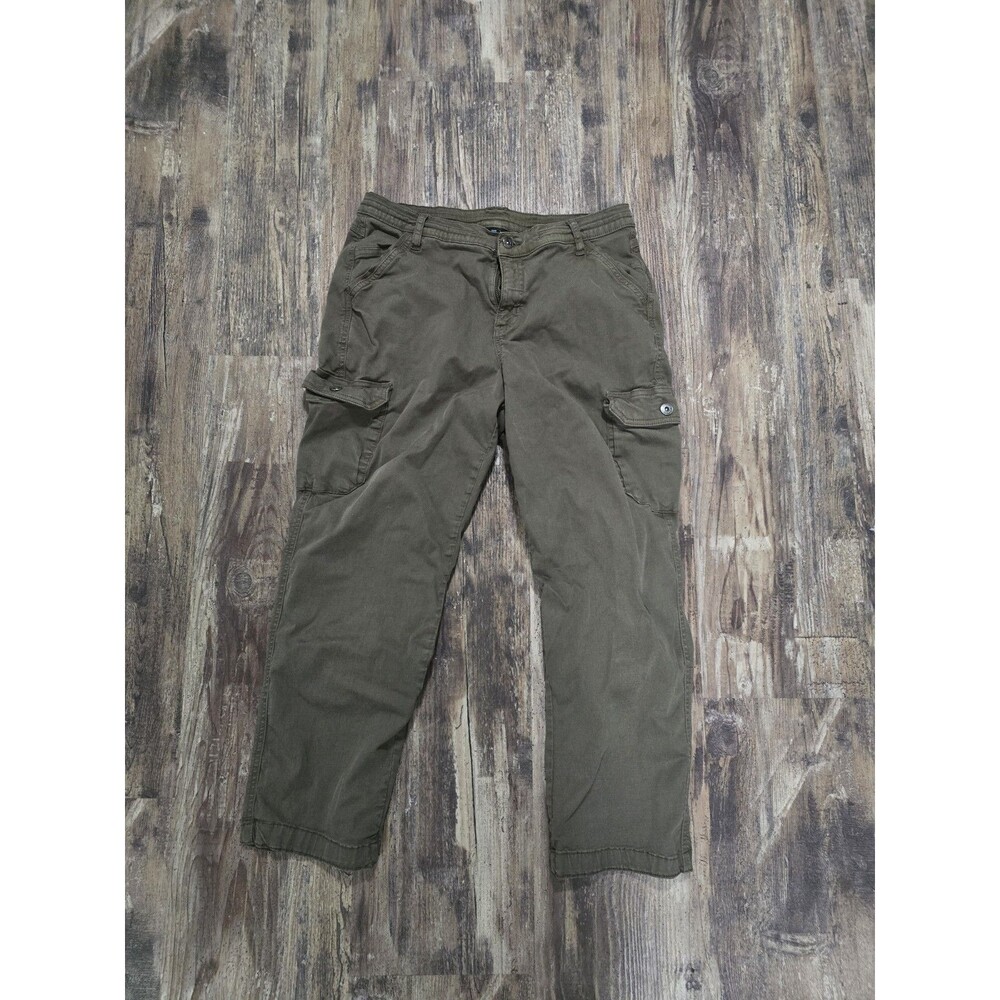 KUHL KULTIVATR OLIVE/GREEN WOMENS HIKING CARGO PANTS SIZE 10 REGULAR